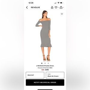 House of Harlow 1960 Phoebe Revolve Dress